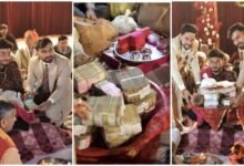 YouTuber Arun Panwar wedding controversy over 71 lakh cash and 21 tola gold donation video