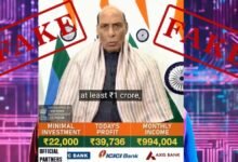 “फर्जी वीडियो में ‘गारंटीड मुनाफा’, राजनाथ सिंह के नाम पर ठगी का जाल”