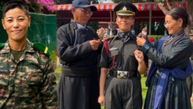 Kargil first woman army officer Stanzin Tsangyang